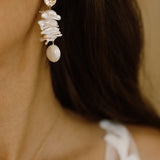 Kiara Pearl Earrings - Wander + Lust Jewelry