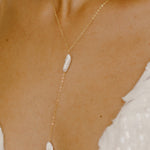 Kiara Pearl Y Necklace - Wander + Lust Jewelry