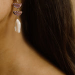 Poppy Pearl Earrings - Wander + Lust Jewelry