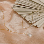 Corrine Pearl Necklace - Wander + Lust Jewelry