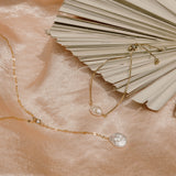 Corrine Pearl Necklace - Wander + Lust Jewelry