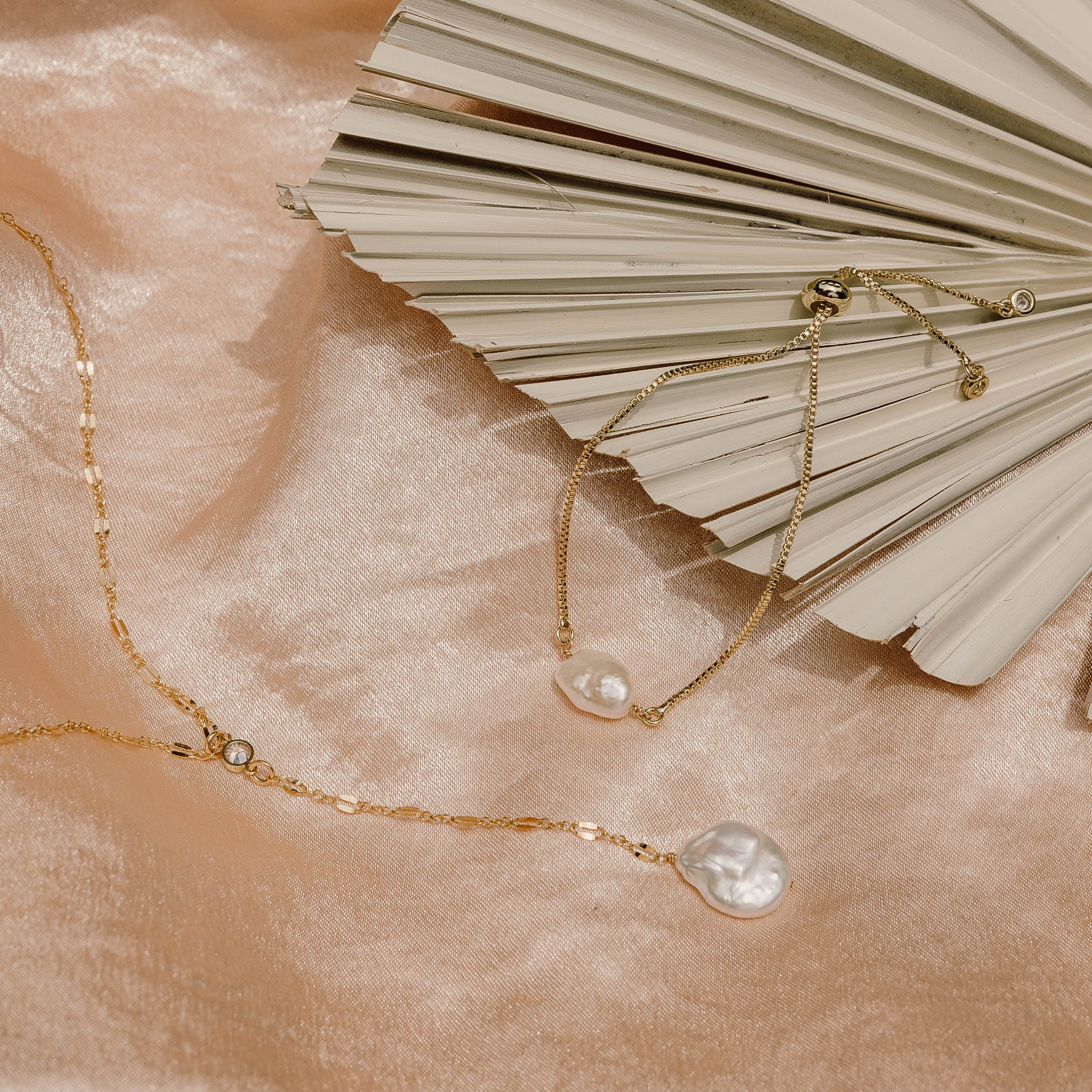 Corrine Pearl Necklace - Wander + Lust Jewelry