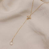 Clarissa Y Necklace - Wander + Lust Jewelry