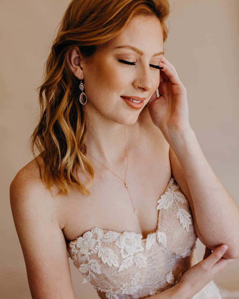 SKYE Moonstone Necklace, Necklace, - Wander + Lust Jewelry
