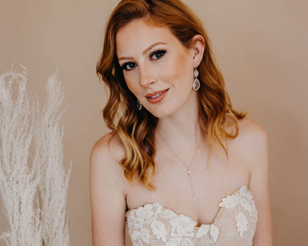 SKYE Moonstone Necklace, Necklace, - Wander + Lust Jewelry