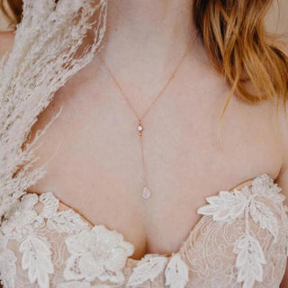 SKYE Moonstone Necklace, Necklace, - Wander + Lust Jewelry