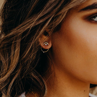 Moon Ear Jackets, Earrings, - Wander + Lust Jewelry