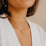 Ophelia Opal Necklace, Necklace, - Wander + Lust Jewelry