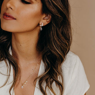 Selene Moon Earrings, Earrings, - Wander + Lust Jewelry