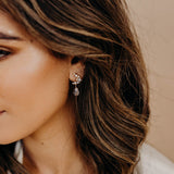 Selene Moon Earrings, Earrings, - Wander + Lust Jewelry