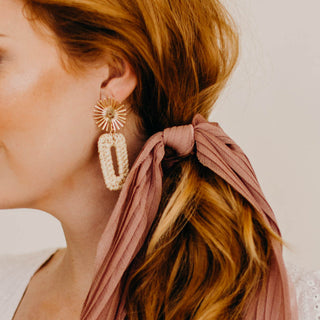 Tulum Sunburst Earrings, Earrings, - Wander + Lust Jewelry