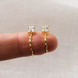 Bright Lights Hoops, Earrings, - Wander + Lust Jewelry