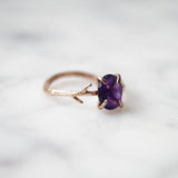 Amethyst Ring, Ring, - Wander + Lust Jewelry