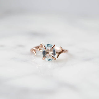 Aquamarine Ring, Ring, - Wander + Lust Jewelry