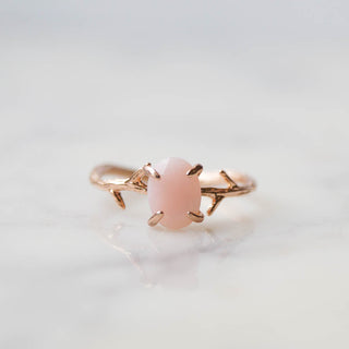 Pink Opal Ring, Ring, - Wander + Lust Jewelry