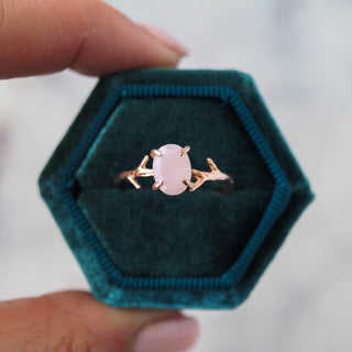 Pink Opal Ring, Ring, - Wander + Lust Jewelry