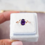 Amethyst Ring, Ring, - Wander + Lust Jewelry