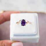 Amethyst Ring, Ring, - Wander + Lust Jewelry