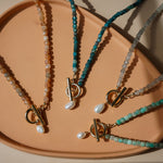 Malia Gemstone Necklace - Wander + Lust Jewelry