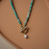 Malia Gemstone Necklace - Wander + Lust Jewelry