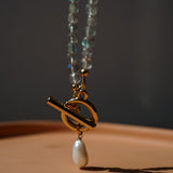 Malia Gemstone Necklace - Wander + Lust Jewelry