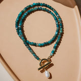 Malia Gemstone Necklace - Wander + Lust Jewelry