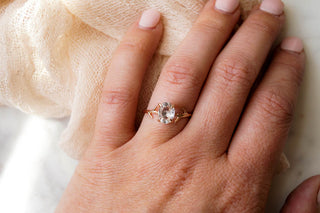 Crystal Quartz Ring, Ring, - Wander + Lust Jewelry