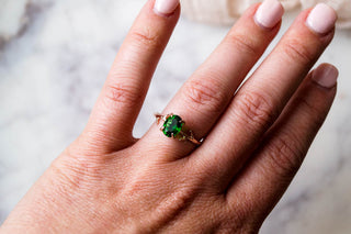 Emerald Green Ring, Ring, - Wander + Lust Jewelry