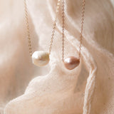 Kauai Ivory Pearl Necklace, Necklace, - Wander + Lust Jewelry