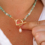 Malia Gemstone Necklace - Wander + Lust Jewelry