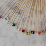 November Birthstone Necklace, Necklace, - Wander + Lust Jewelry