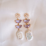 Poppy Pearl Earrings - Wander + Lust Jewelry