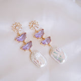 Poppy Pearl Earrings - Wander + Lust Jewelry