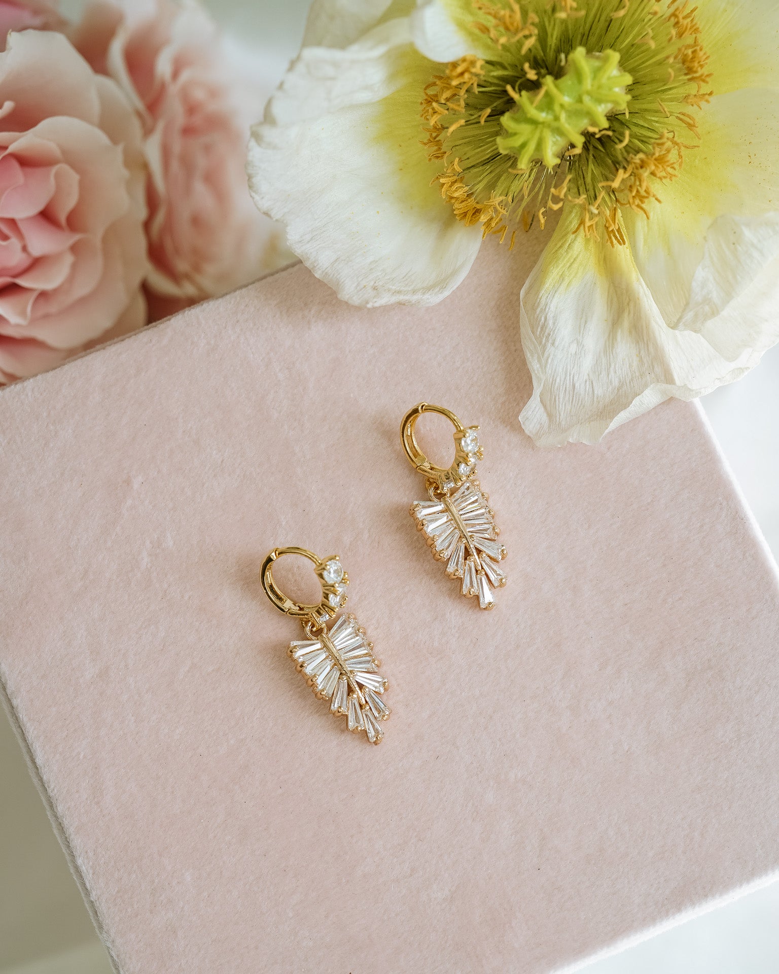Beverly Leaf Earrings - Wander + Lust Jewelry