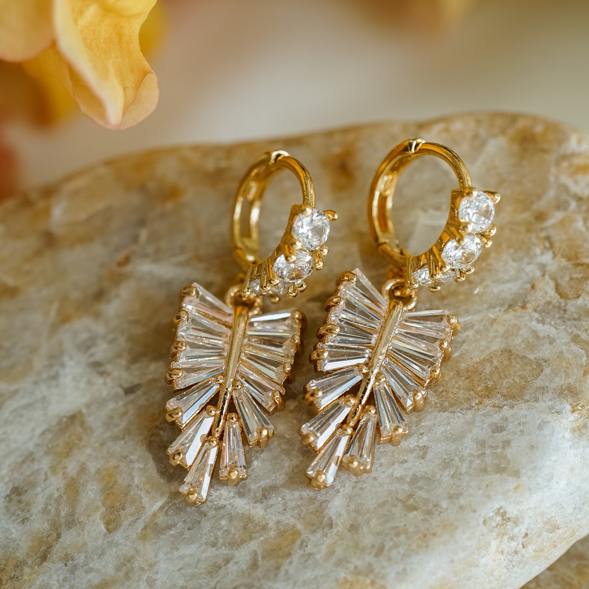 Beverly Leaf Earrings - Wander + Lust Jewelry