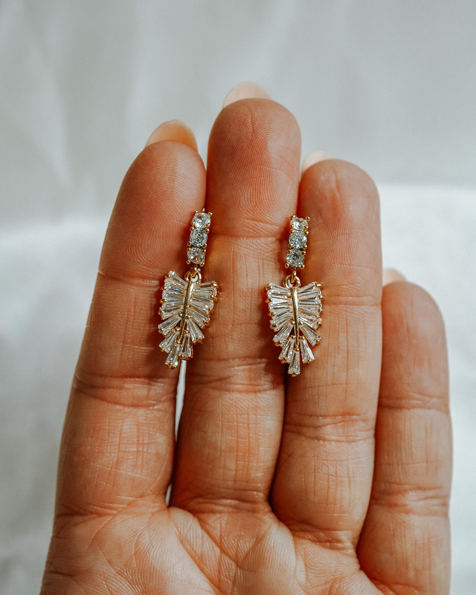 Beverly Leaf Earrings - Wander + Lust Jewelry
