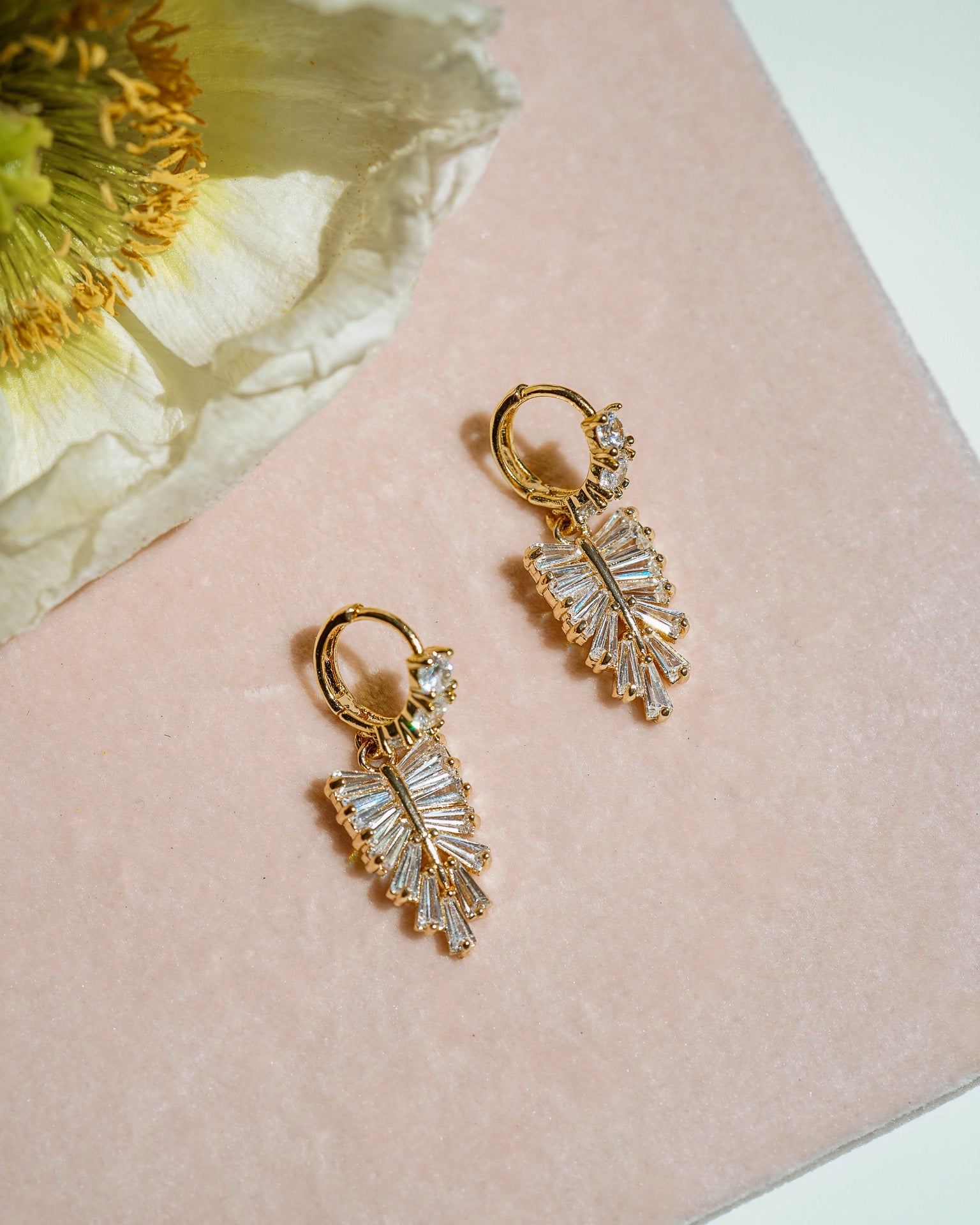 Beverly Leaf Earrings - Wander + Lust Jewelry
