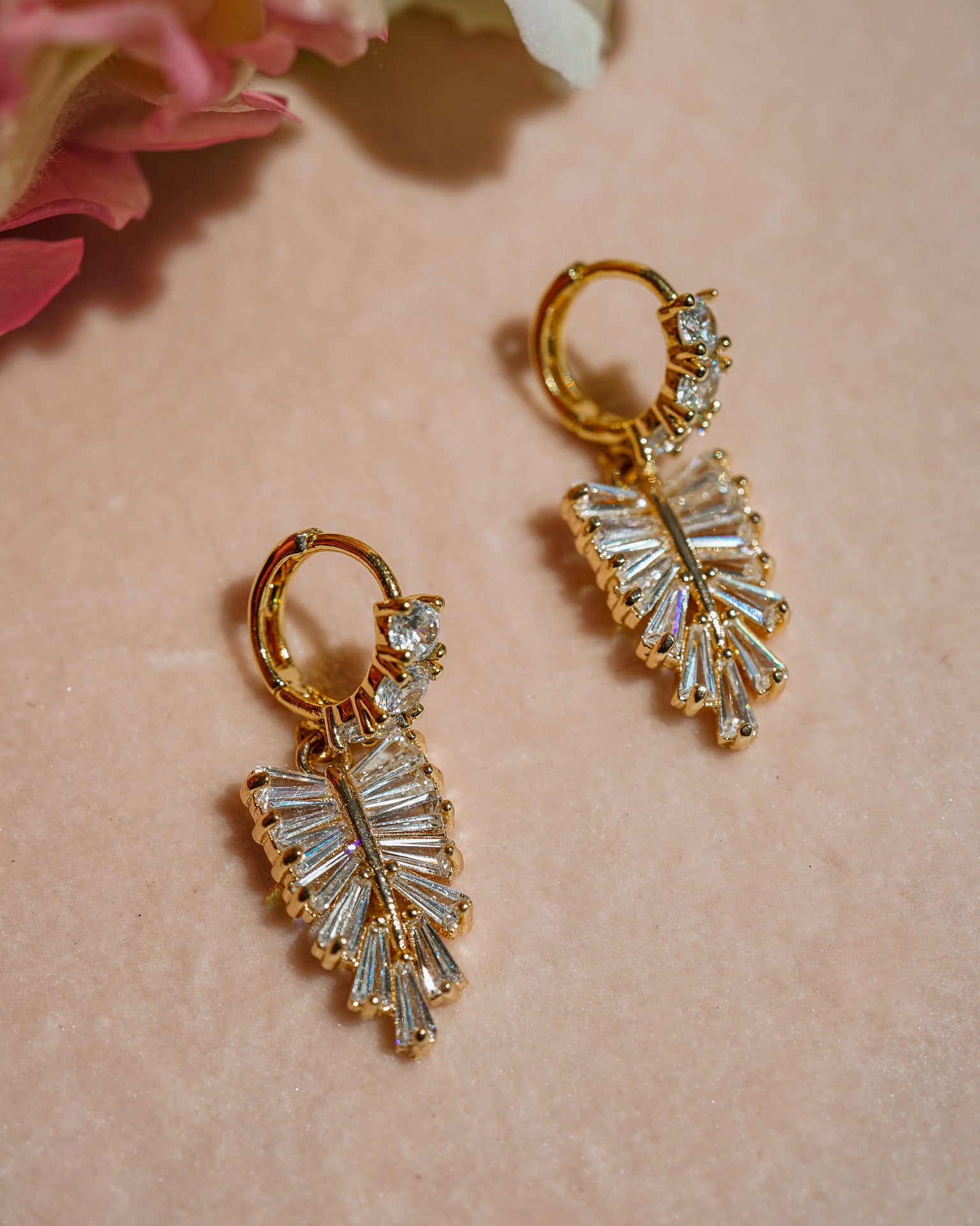 Beverly Leaf Earrings - Wander + Lust Jewelry