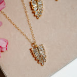 Beverly Leaf Necklace - Wander + Lust Jewelry