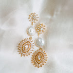 Greta Pearl Earrings - Wander + Lust Jewelry