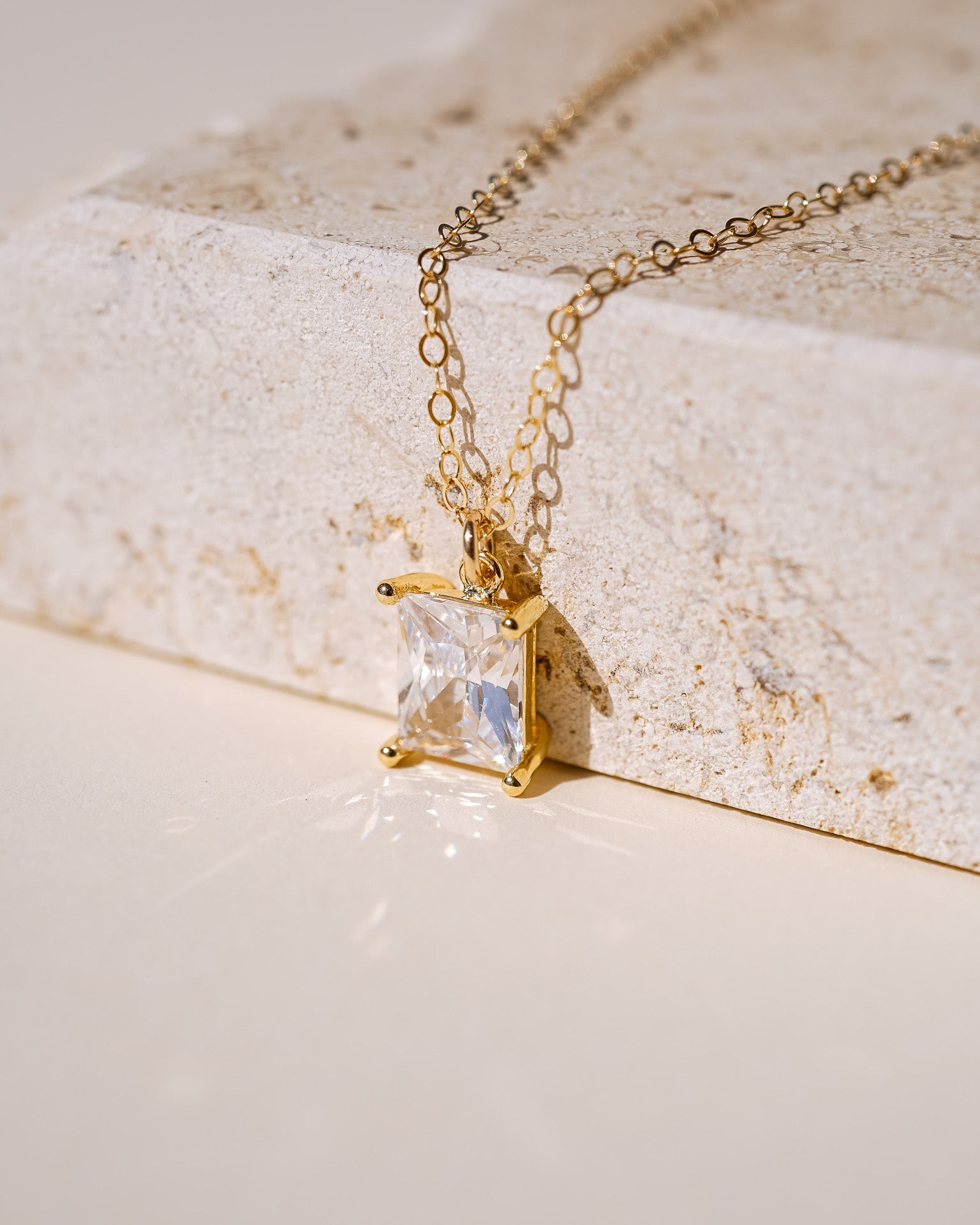 Juliette Crystal Necklace - Wander + Lust Jewelry