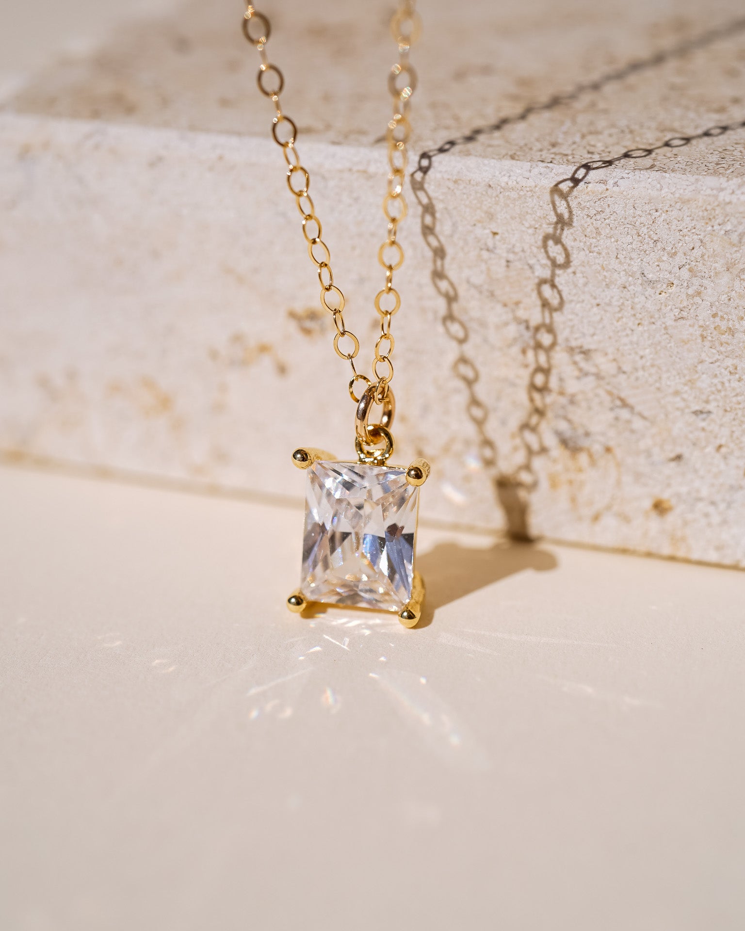 Juliette Crystal Necklace - Wander + Lust Jewelry