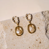 Cassie Pearl Drop Earrings - Wander + Lust Jewelry