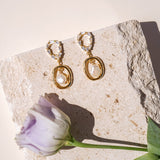Cassie Pearl Drop Earrings - Wander + Lust Jewelry