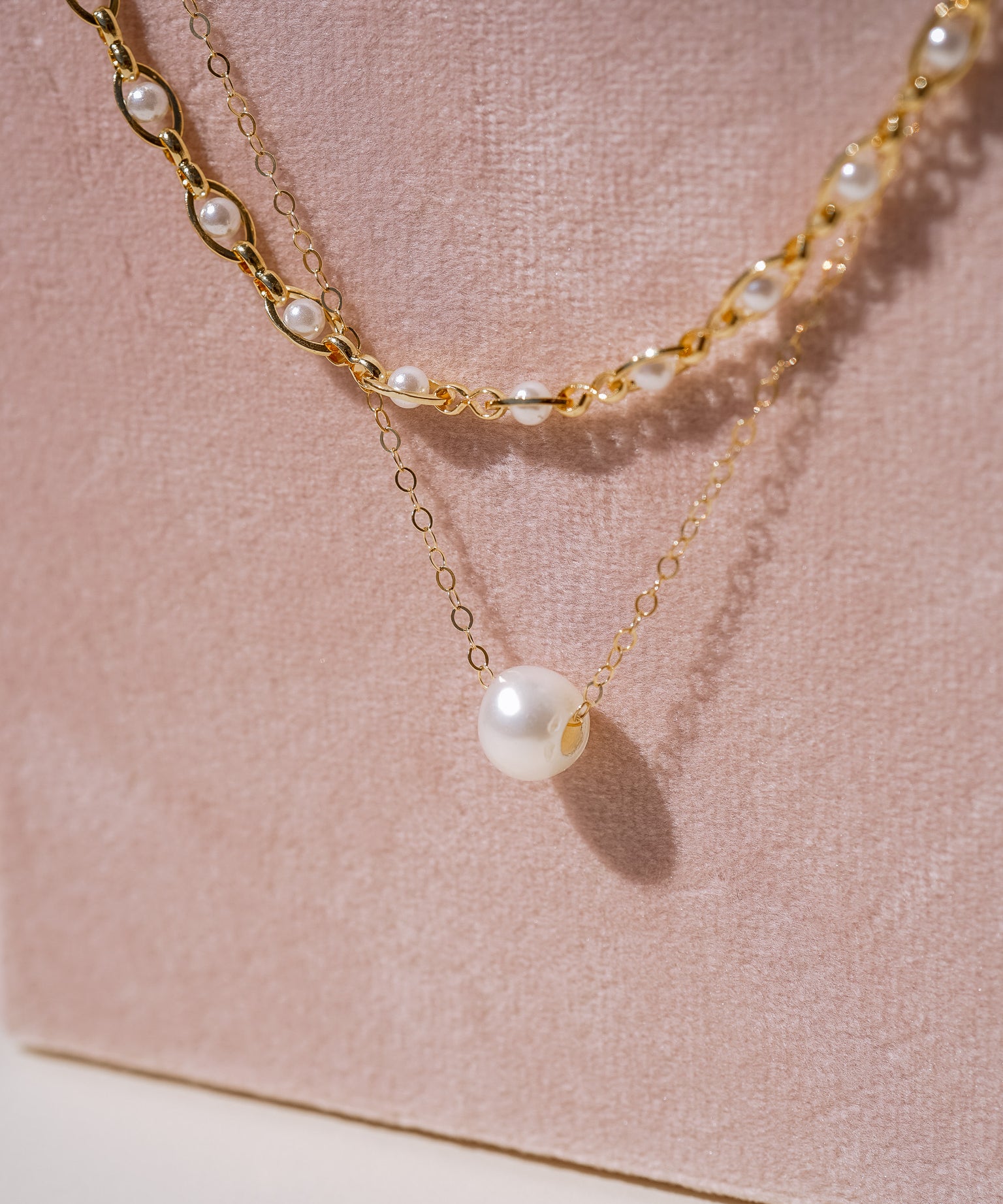 Cassie Layered Necklace Set - Wander + Lust Jewelry