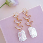 Paige Pearl Earrings - Wander + Lust Jewelry