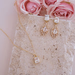 Juliette Crystal Necklace - Wander + Lust Jewelry