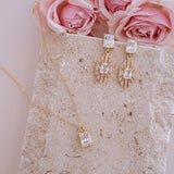 Juliette Crystal Necklace - Wander + Lust Jewelry