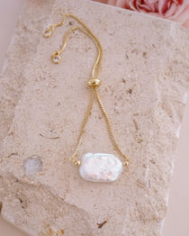 Paige Pearl Bracelet - Wander + Lust Jewelry