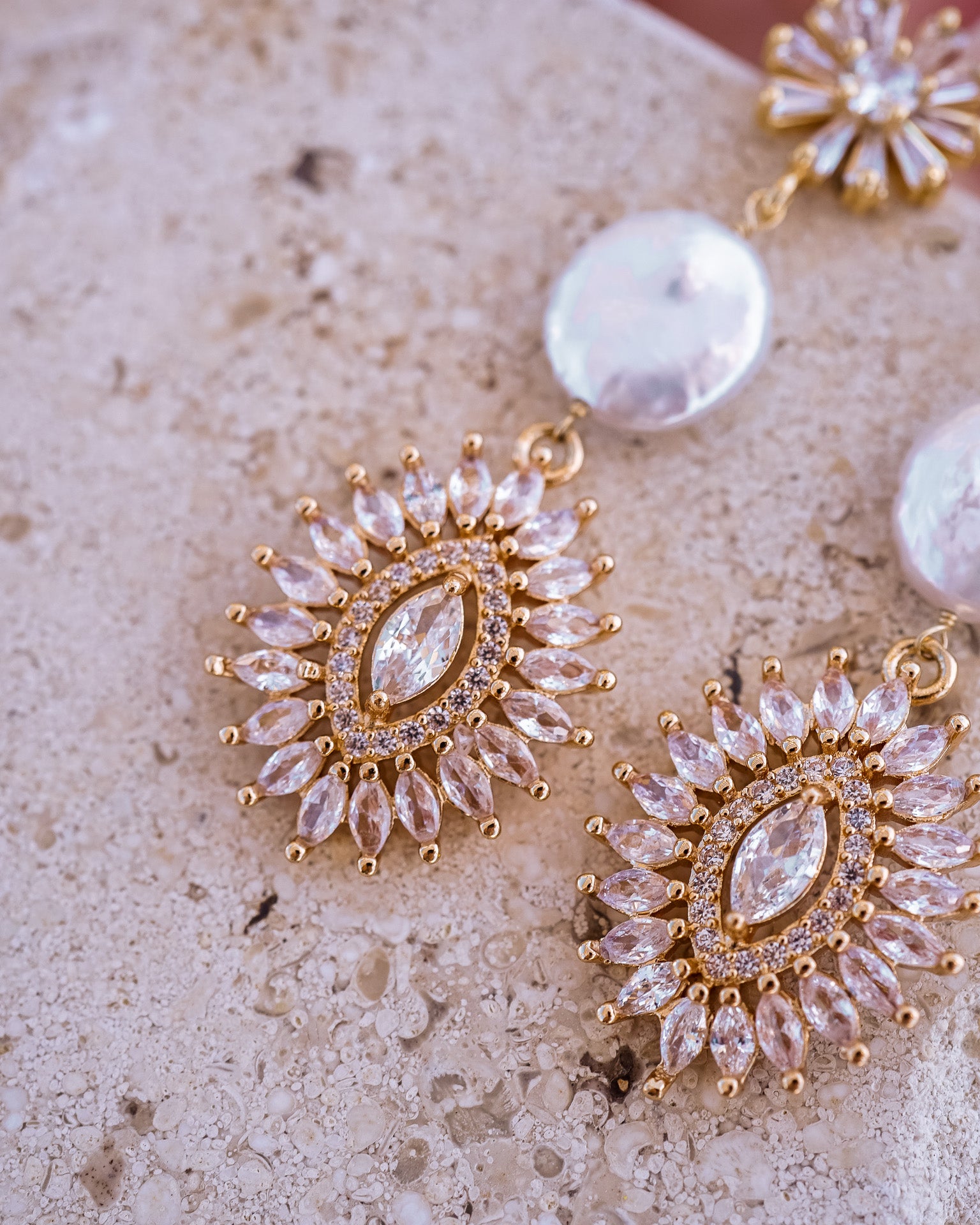 Greta Pearl Earrings - Wander + Lust Jewelry